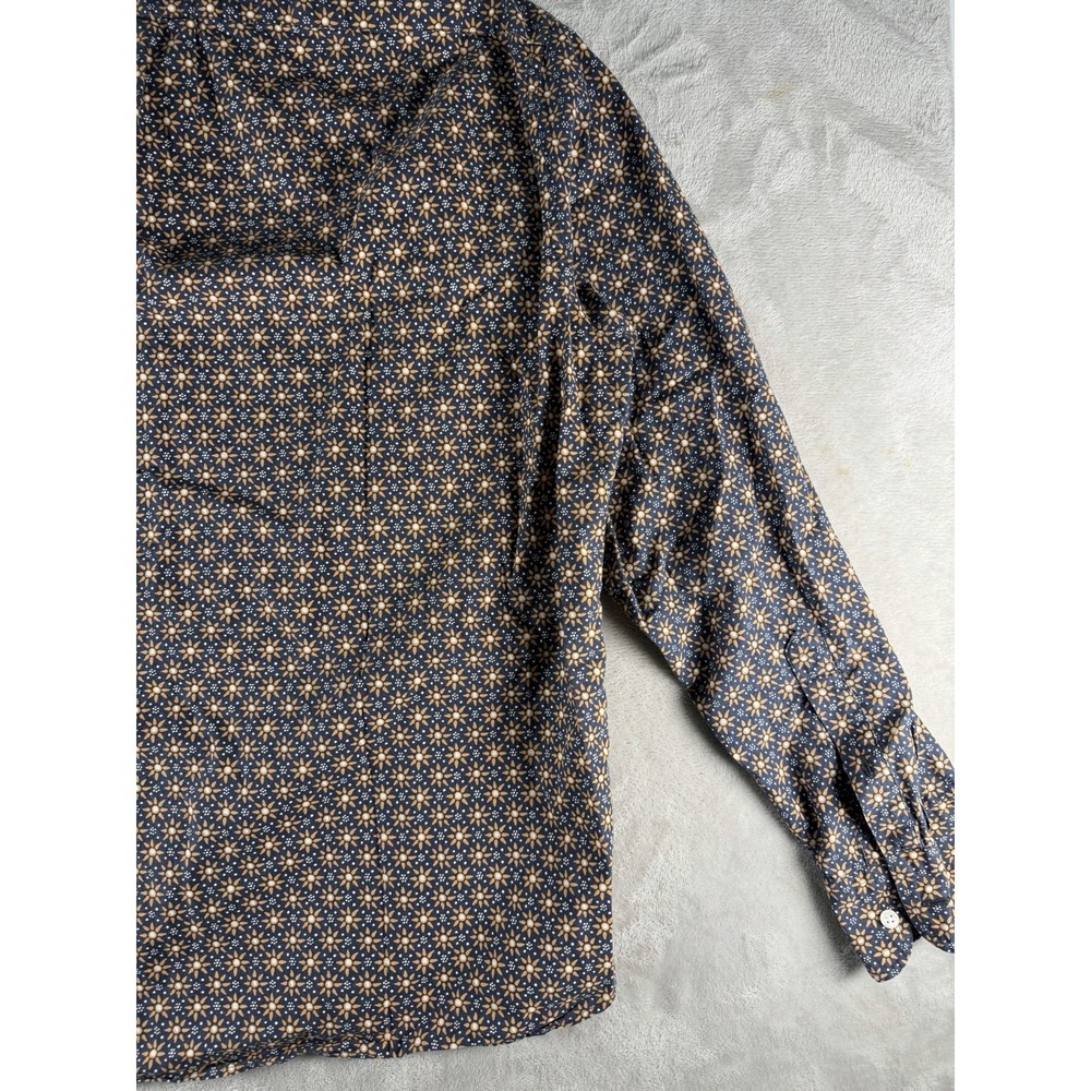 J.CREW Men's Flex Wash Dress‎ Shirt Slim Long Sleeve Size XL - Picture 11 of 15